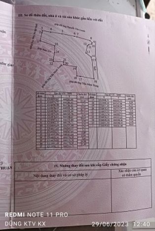 Cần bán diện tích 4.5 sào đất trồng cây lâu năm. pháp lý: 6246056