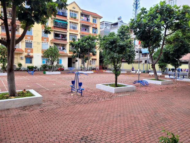 Bán căn hộ tầng trệt d101 chung cư đào duy từ 6279322