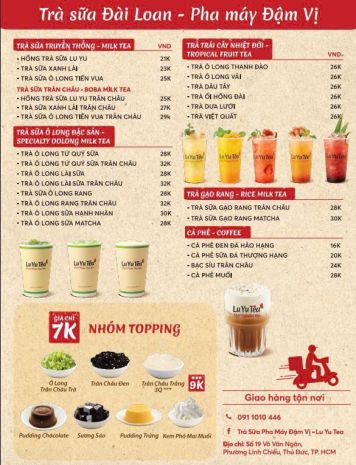 Sang nhượng gấp quán trà sữa luyutea  thương hiệu đài loan 6284025