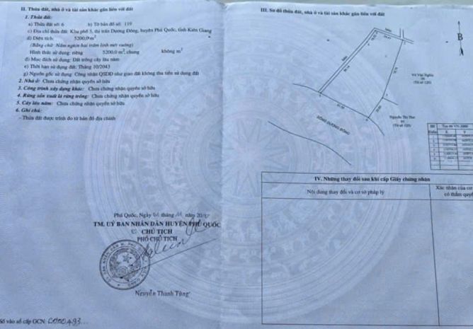 Bán 4 lô đất hai mặt đường ô tô cách trung tâm dương đông 6287525