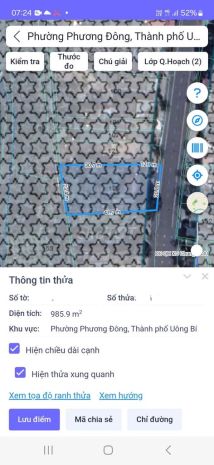 Cần bán đất mặt tiền 22m  đường 34m  tp uông bí 6287615