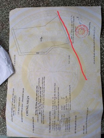 Bán đất kinh doanh đường đt 22, xã la dạ, hàm thuận bắc bt 6294285