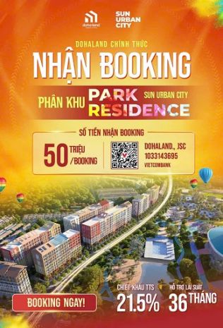 Chính thức nhận booking phân khu park residence tại sun 6295698