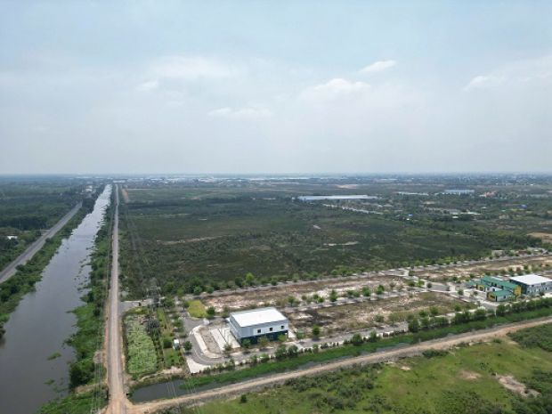 Đất nền, sổ đỏ ptm đức hòa, liền kề vinhomes tân mỹ - 6344644