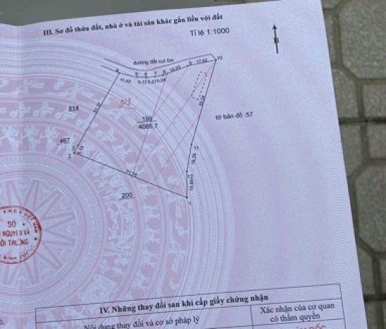Chính chủ ngộp bank  bán lỗ lô đất đẹp 1.893m²  chỉ 6 tỷ 6 6363517