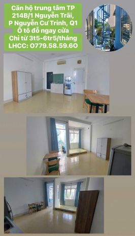 Cho thuê studio ngay quận 1  giá chỉ từ 4 triệu 6383719