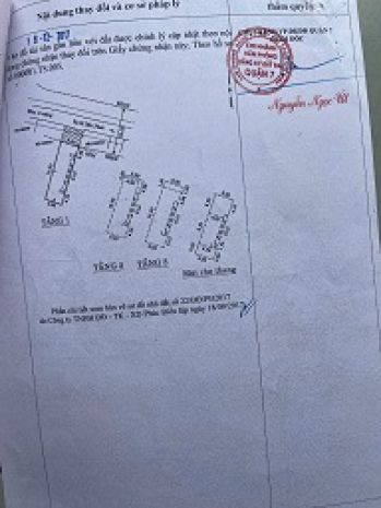 Chính chủ bán nhà 1 trệt 3 lầu đường huỳnh tấn phát, phường 6406681