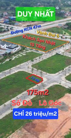 Chính chủ bán lô đất thuộc khu đô thị yên bình xanh, phường 6408449
