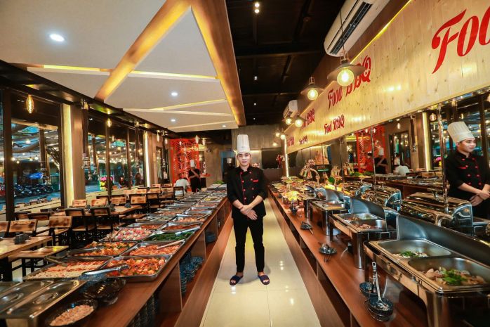 Nhượng gấp quán buffet đỉnh kout - ngay ngã tư sầm uất-  49 6422235