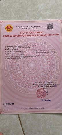 Chính chủ cần bán gấp lô đất tại- tỉnh tiền giang 6429519