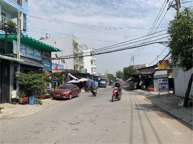Nhà 2 tầng mặt tiền đường trần thị hè quận 12 - dt 83m2, 6445844