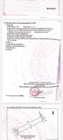 Cần tiền bán gấp lô đất 02 mặt tiền trong đó có mặt tiền 6455683