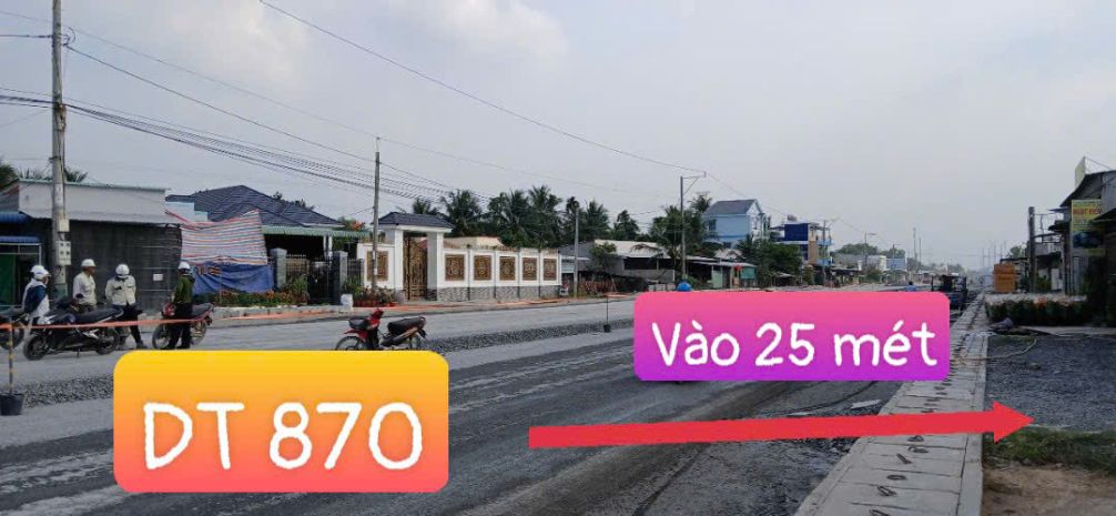 Bán 1000m2 có 180m2 thổ cư đất đường dẫn cầu rạch miễu 2 6491181