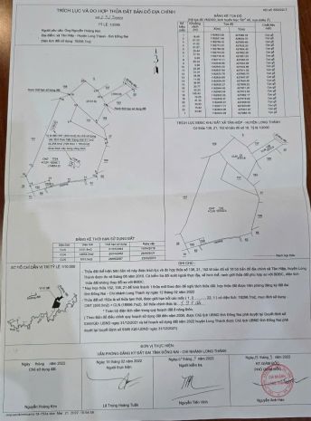 Cần bán lô đất lớn tại xã tân hiệp, huyện long thành, tỉnh 6491391