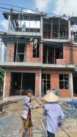 Giảm sốc 550 triệu  nhà 1 trệt 2 lầu mặt tiền dx002, phú 6505283