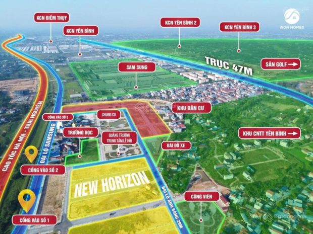 Em trường cđt có quỹ đất nền đẹp nhất ngay sam sung, đối 6519660