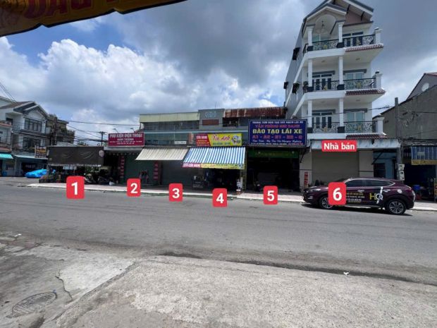 6 căn nhà mặt tiền  - shr - kdc 434 thuận  an - dt300m2 6590324
