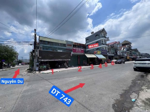 6 căn nhà mặt tiền  - shr - kdc 434 thuận  an - dt300m2 6590325