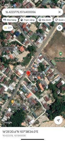 Bán đất tặng nhà cấp 4  mặt tiền tôn thất sơn, thủy 6590631