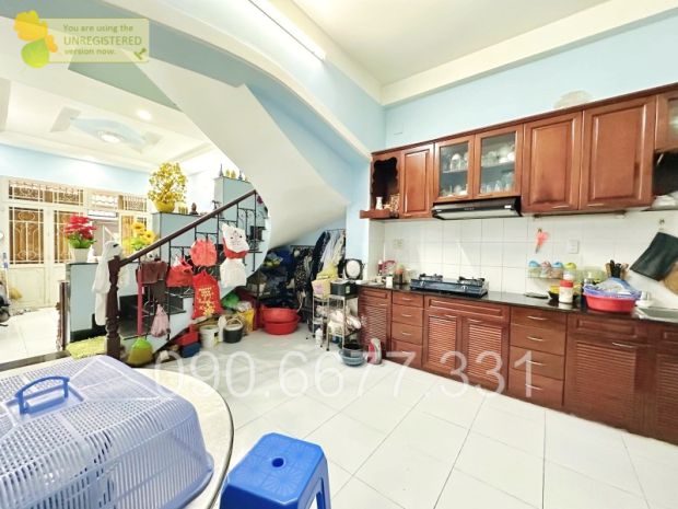 Bình thạnh - hẻm 8m ô tô tránh - 52m2 vuông vức 4 tầng - 6590921