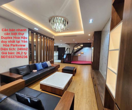 Cần bán nhanh căn biệt thự duplex hoa hậu duy nhất tại yên 6591355