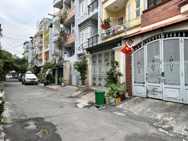 Bán nhà nơ trang long - hxh tránh 77m2 4.5x17 - 5 tầng - 6591394