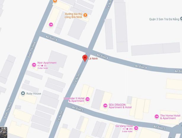 Bán lô đất đẹp trung tâm đà nẵng  đường lê ninh  cách biển 6592192