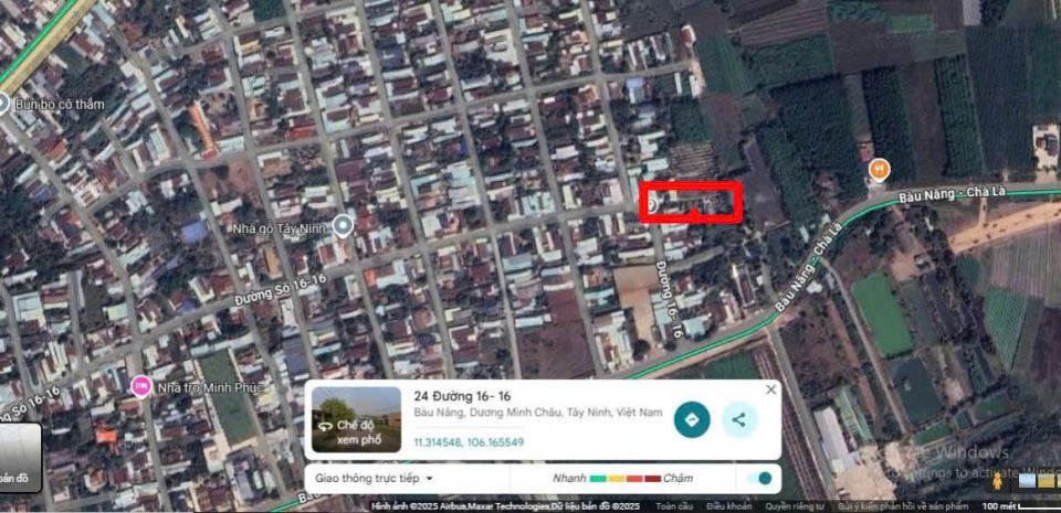 Cần bán gấp đất thổ cư tại phường ninh thạnh, tp tây ninh, 6592996