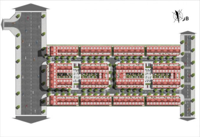 Liền kề nc1 cầu bươu  78m² đường rộng gần công viên  mua 6593172