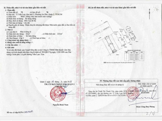 Chính chủ bán nhà 72 trần lựu an phú an khánh q2 giá 25 tỷ 6593209