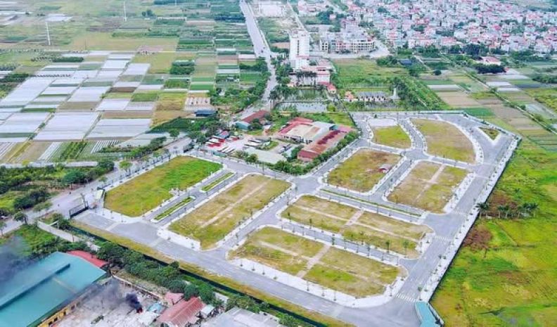 Bán đất 61.53m2 tái định cư đông nam cổ dương tiên dương 6593549