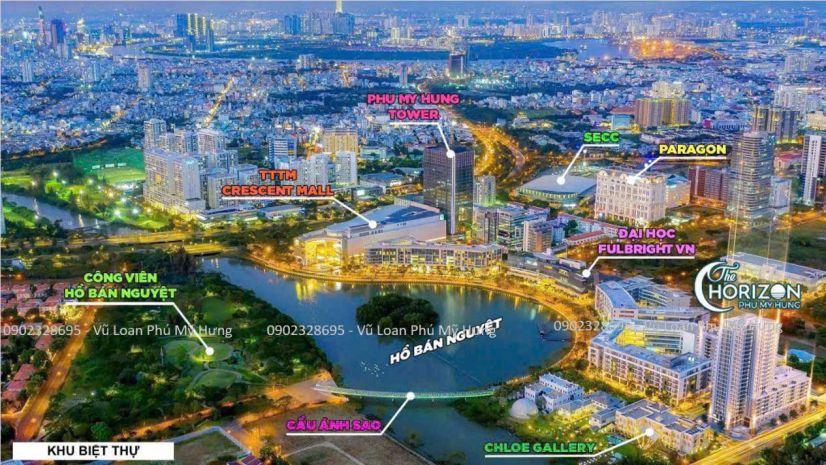 Báo giá shophouse khối đế tại the horizon hồ bán nguyệt phú 6593571