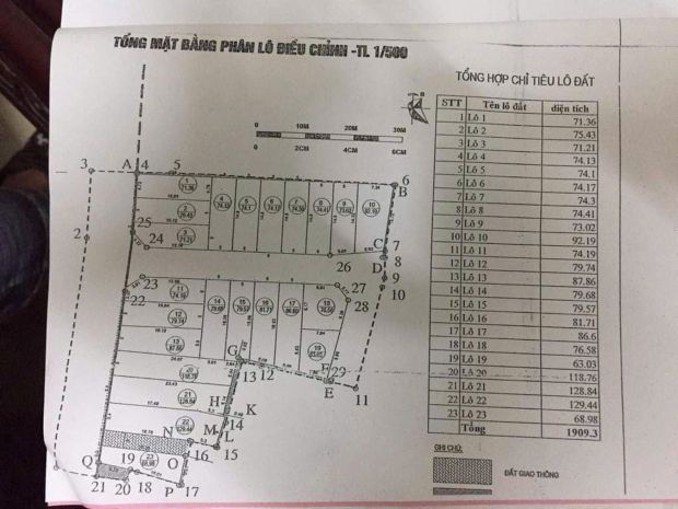 Bán đất 118.8m2 đấu giá x5 lương quy xuân nộn đông anh thư 6593718