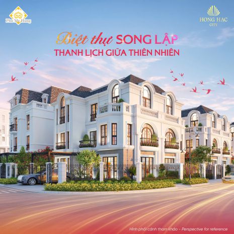 Bán cặp biệt thự song lập lớn nhất hồng hạc city, 500m2, 58 6593737