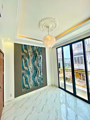 Bán nhà q10, hẻm 7m có sân oto riêng, cao 4 tầng fullnt: 6594831