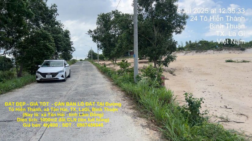 Đất đẹp - giá tốt  - cần bán lô đất tại đường tô hiến 6595558