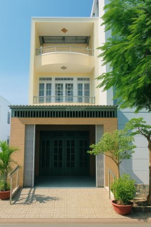 Bán nhà mặt tiền 108.6m2 5*21m, 3 tầng, 4pn, 4wc, đường 8m, 6602099