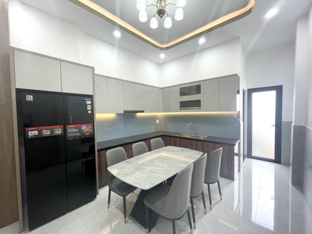 Bánnhà 3 mặt hẻm nở hậu 7m gần cityland phan văn trị, 65m2, 6603953