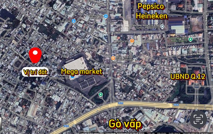 Gía tốt! bán nhà mặt tiền trương thị hoa tân thới hiệp quận 6607021