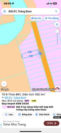 Lô đất siêu hot xã an viễn, đồng nai  giấy tờ đầy đủ 6611972