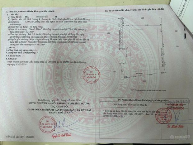 Bán đất mặt tiền quốc lộ 13, quy hoạch hồng toàn bộ, có thổ 6613607