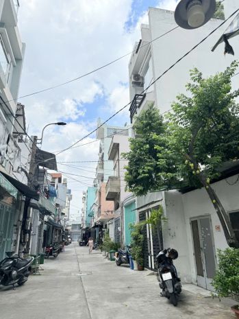Bán gấp nhà đất mới gần chợ lê văn quới hẻm 5m 48m2,2 tầng 6615402