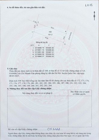 Cần bán đất nền láng hòa lạc 100m2 giá 2.65 tỷ  sát trường 6615469