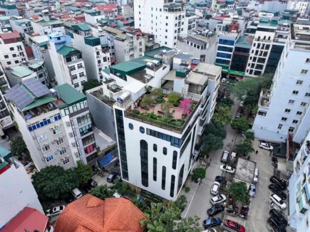 Tin thật 100 bán tòa nhà vp 3 mặt tiền ô tô tránh 186m2 6615612