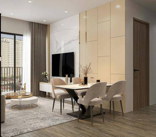 Cho thuê căn hộ 2 phòng ngủ    vinhomes smart city - tây 6617186