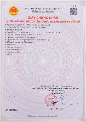 Bán đất nền láng hòa lạc giá 2.75 tỷ  diện tích 100m2, sát 6617282