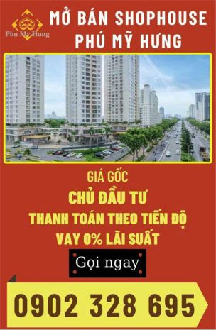 Giỏ hàng shophouse được phú mỹ hưng mở bán 2025 6618011