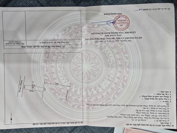 Cần bán lô đất đẹp - mặt đường 3 phường công sông - thái 6619797