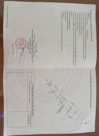 Cần công chứng sớm giá siêu rẻ chỉ 320 triệu 1 mét ngang 6620043
