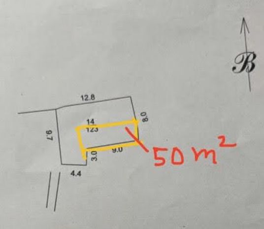 Bán nhà ngõ khuyến lương, trần phú, hoàng mai. dt 50m2, 1 6621881